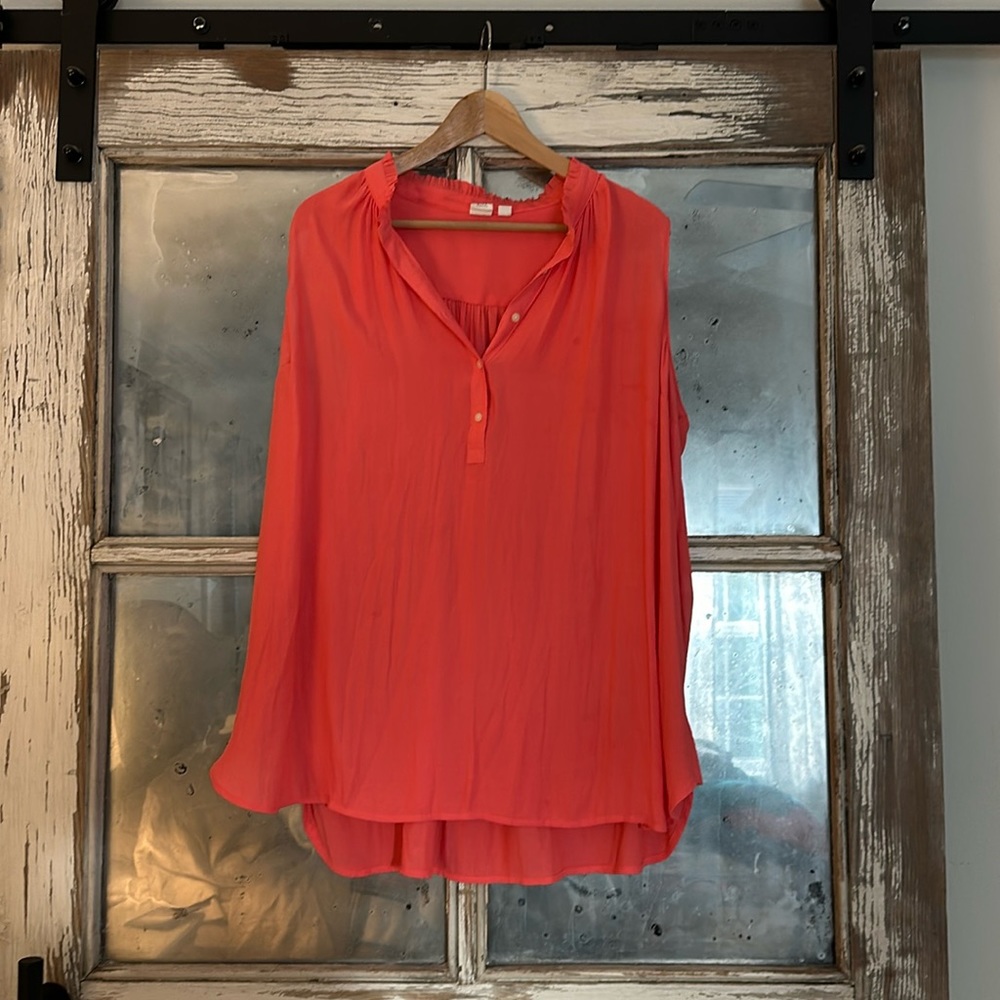 GAP Maternity coral XL tank top
